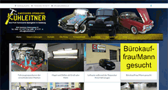 Desktop Screenshot of kuehleitner.at